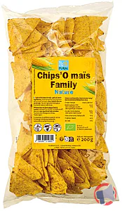 Rappel produit Chips de maïs - Chips'O maïs/Rolls'O maïs Pural