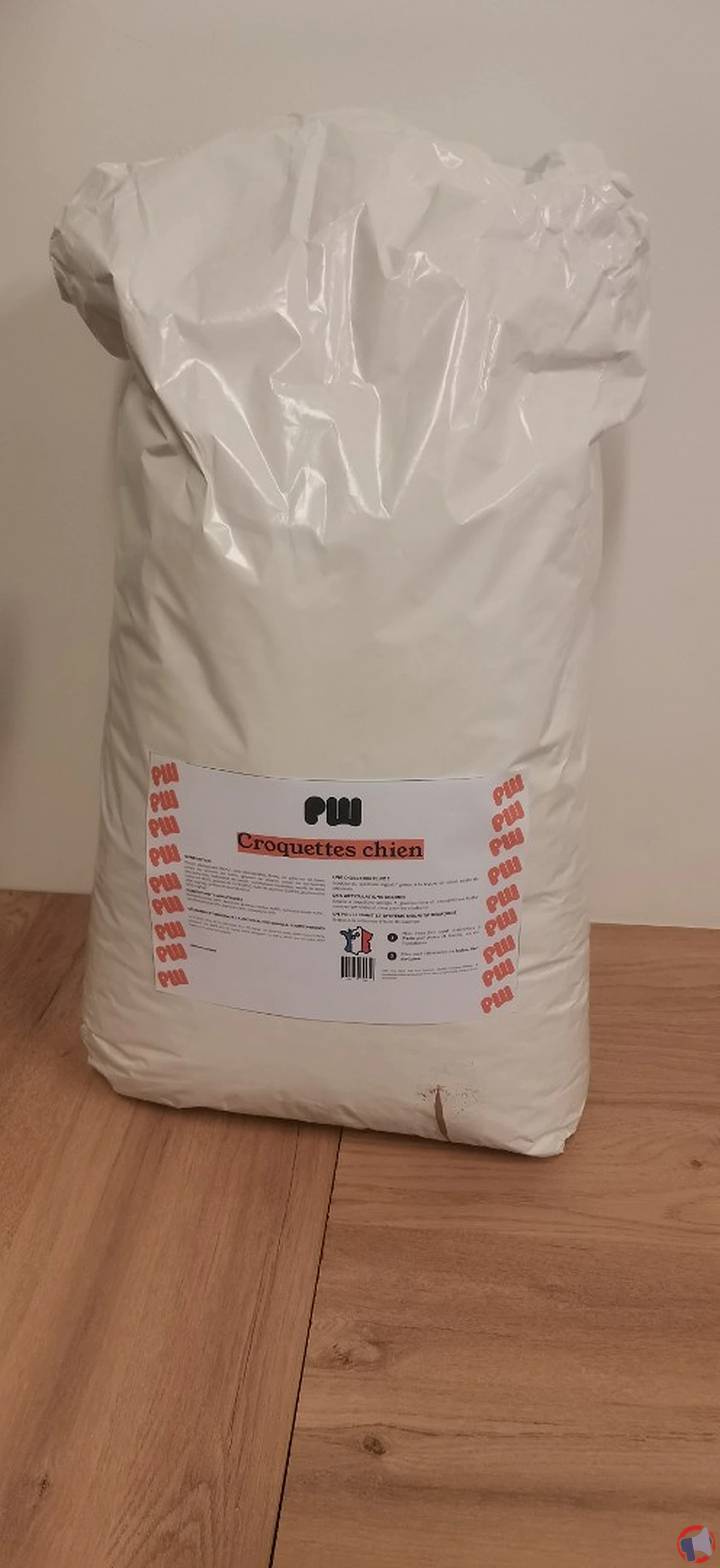 Rappel de croquettes pour chien PW : risque de contamination à la salmonelle