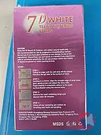 Rappel produit 7D WHITE TEETH WHITENING STRIPS QIMGO (photo numéro 2)