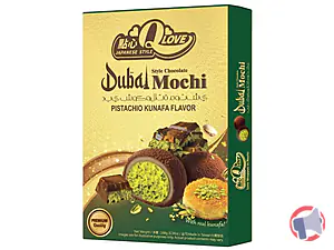 Rappel produit Dubaï mochi arôme pistache, kunafa flavor Qlove Japanese Style