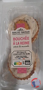 Rappel produit BOUCHEE A LA REINE 300G X2 QUALITE TRAITEUR