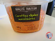 Rappel produit carottes maraichères râpées au jus de citron de Sicile QUALITE TRAITEUR (photo numéro 2)