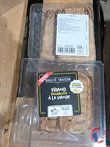 Rappel produit Friand croustillant à la viande QUALITE TRAITEUR