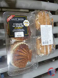 Rappel produit Saint jacques en feuilleté *2 QUALITE TRAITEUR