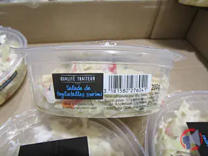 Rappel produit salade de tagliatelles surimi QUALITE TRAITEUR