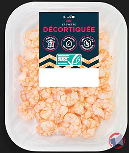 Rappel produit Queues de crevettes décortiquées cuites réfrigérées