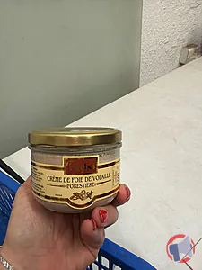 Rappel produit CREME DE FOIE DE VOLAILLE FORESTIERE 180 G RACHEL