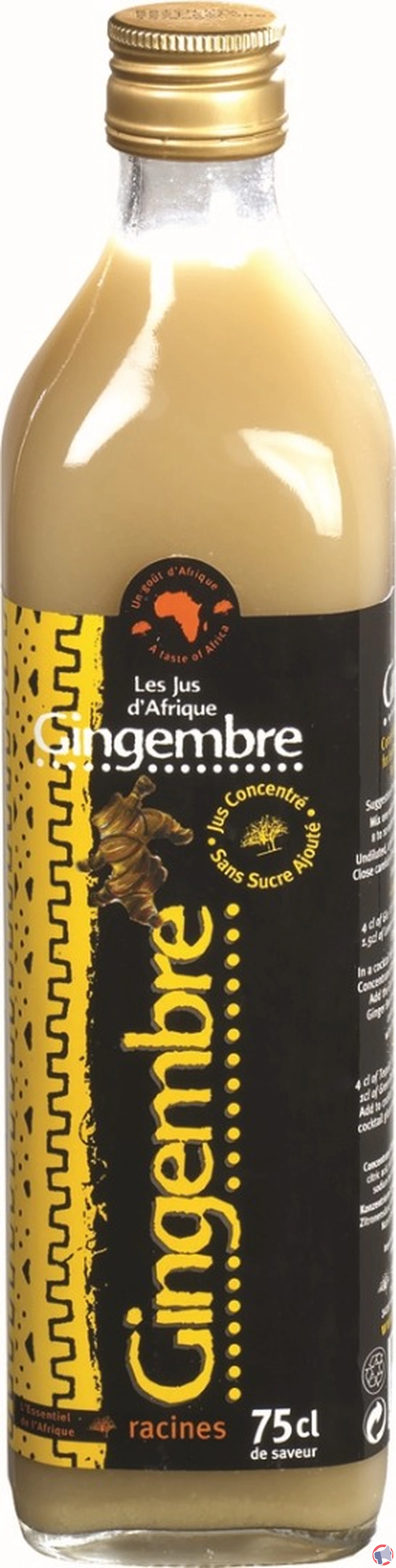 Rappel de « racines boisson concentré gingembre » : ce que doivent faire les consommateurs