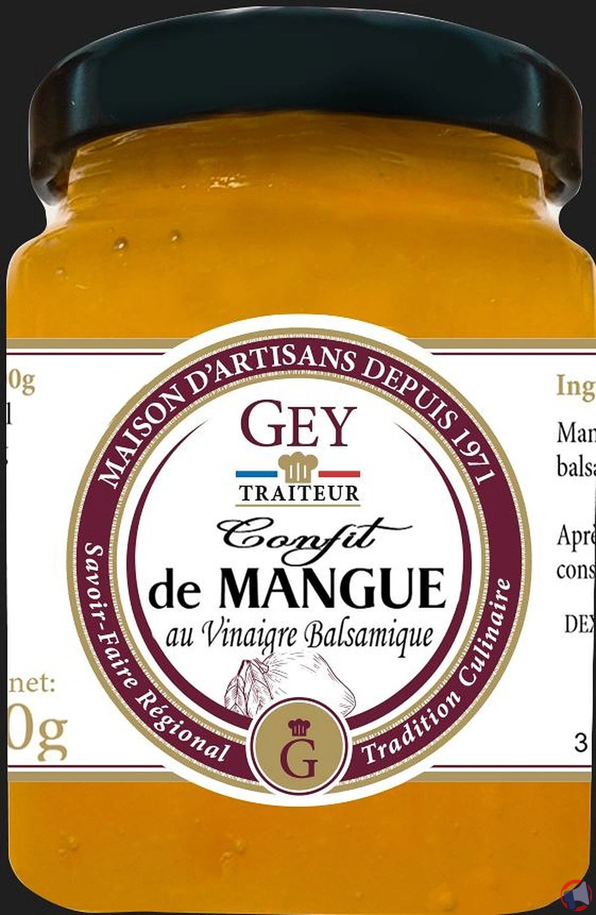 Rappel produit : confit de mangue Raoul Gey en raison de défauts de fabrication
