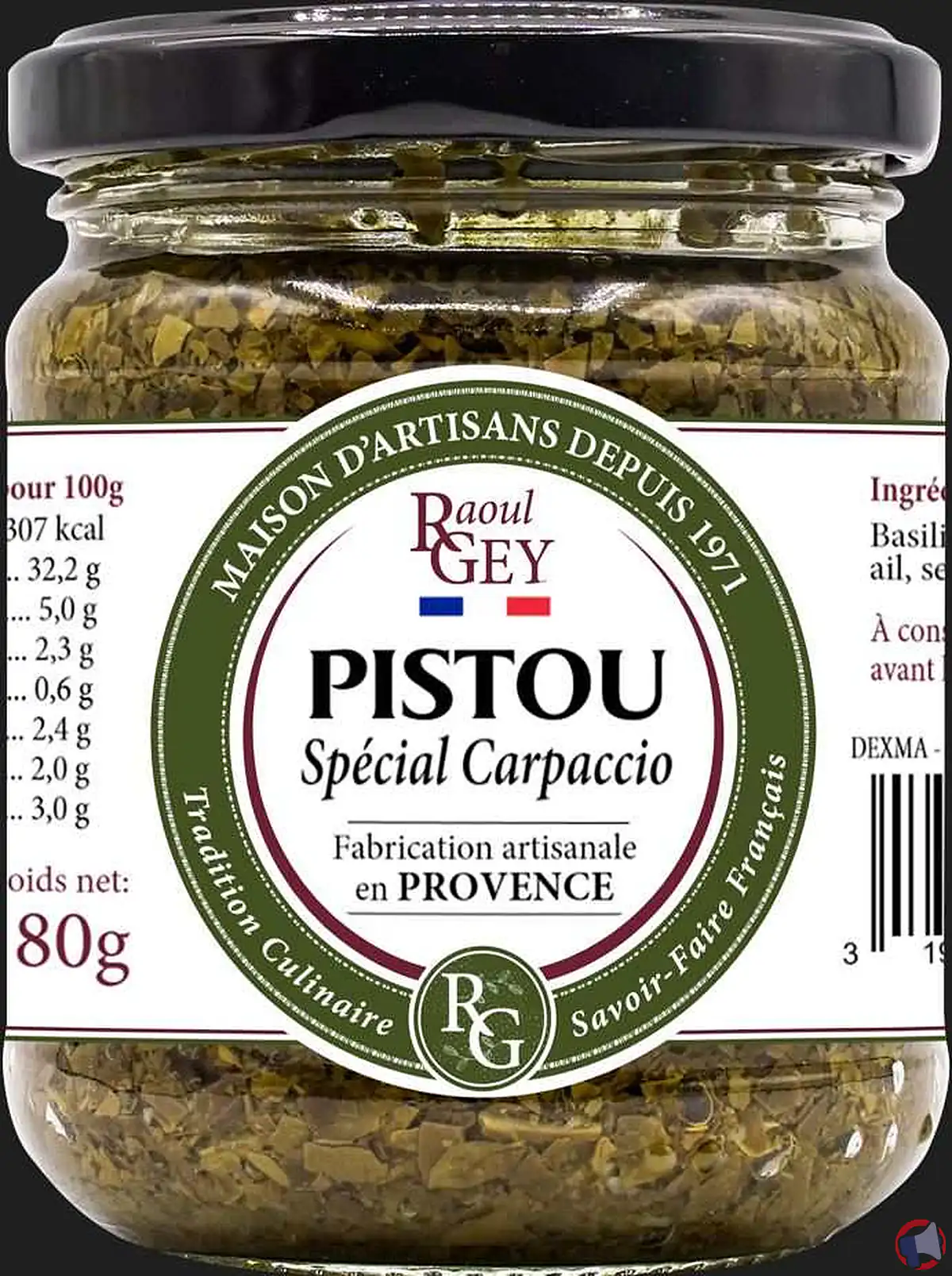 Rappel produit : pistou Car9accio de Raoul Gey pour défaut de fabrication
