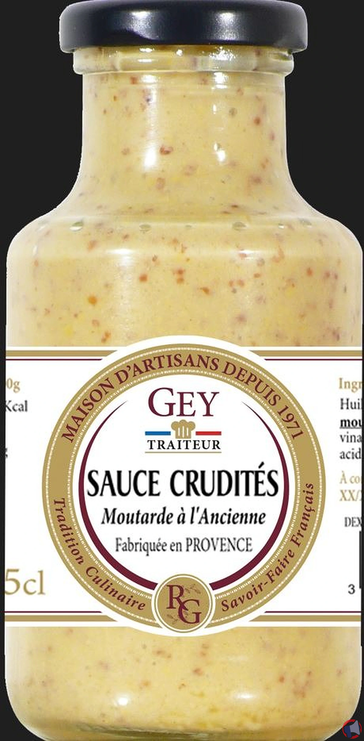 Rappel de la sauce crudité Raoul Gey : risque de défaut d'étanchéité