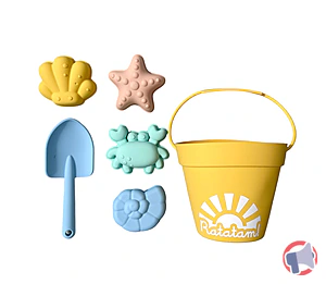 Rappel produit Set de jouets de plage en silicone Ratatam