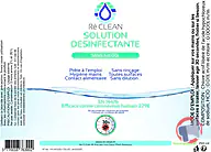 Rappel produit Solution désinfectante Ré CLEAN Ré CLEAN (photo numéro 1)
