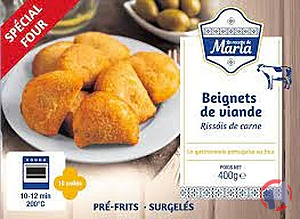 Rappel produit BEIGNETS DE VIANDE LES RECETTES DE MARIA