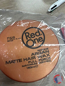 Rappel produit ARGAN MATTE HAIR WAX RED ONE
