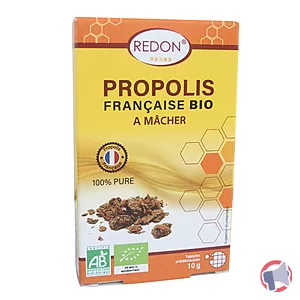 Rappel produit Propolis française BIO à mâcher Redon Propolis
