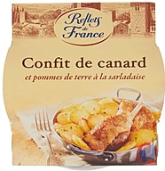 Rappel produit Confit de canard et pommes de terre à la sarladaise Reflets de France (photo numéro 1)