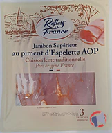 Rappel produit JAMBON CUIT SUPERIEUR AU PIMENT D'ESPELETTE Reflets de France
