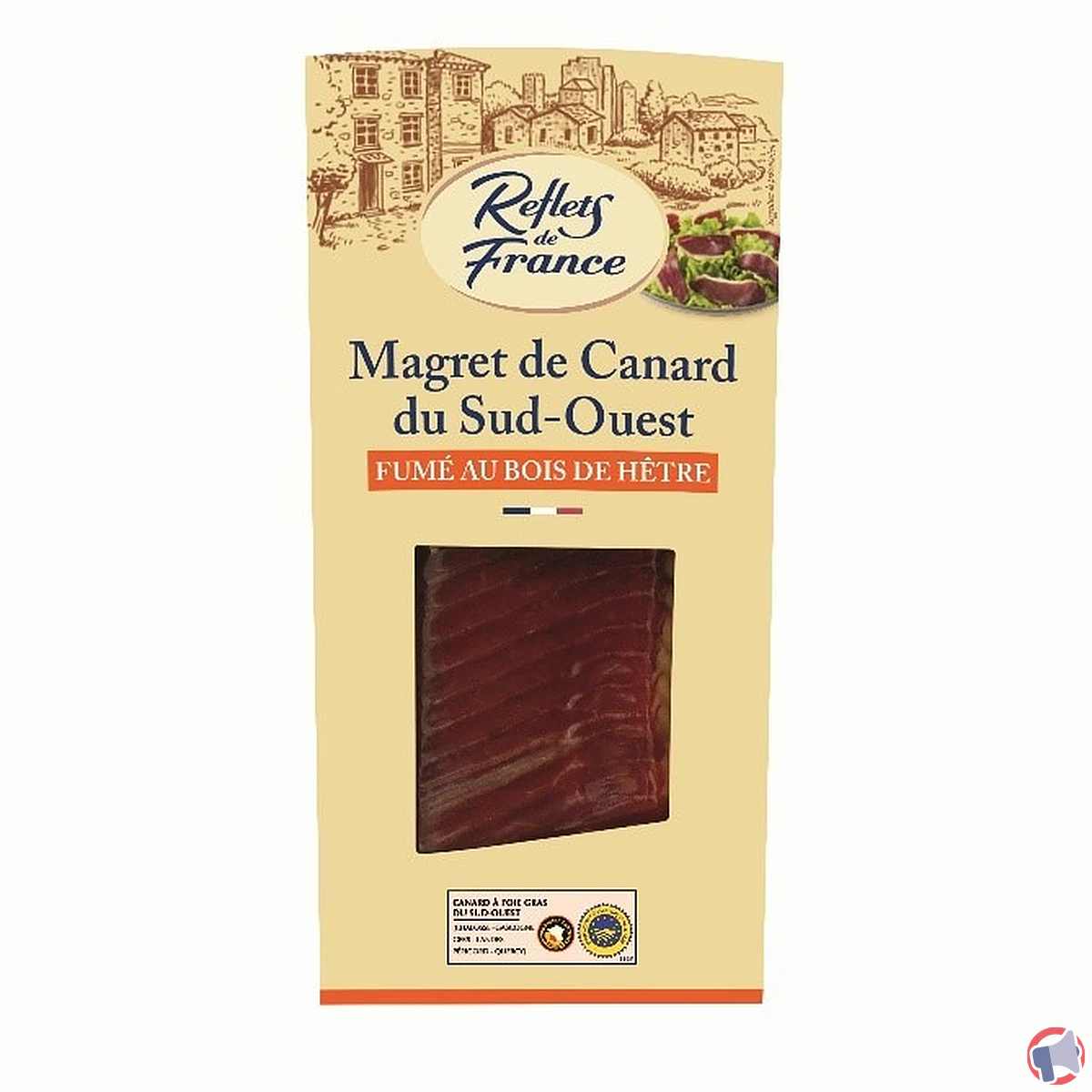 Rappel : magret de canard sud‑ouest de reflets france