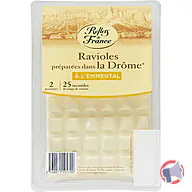 Rappel produit REFLETS DE FRANCE Ravioles fabriquées dans la Drôme, à l'emmental