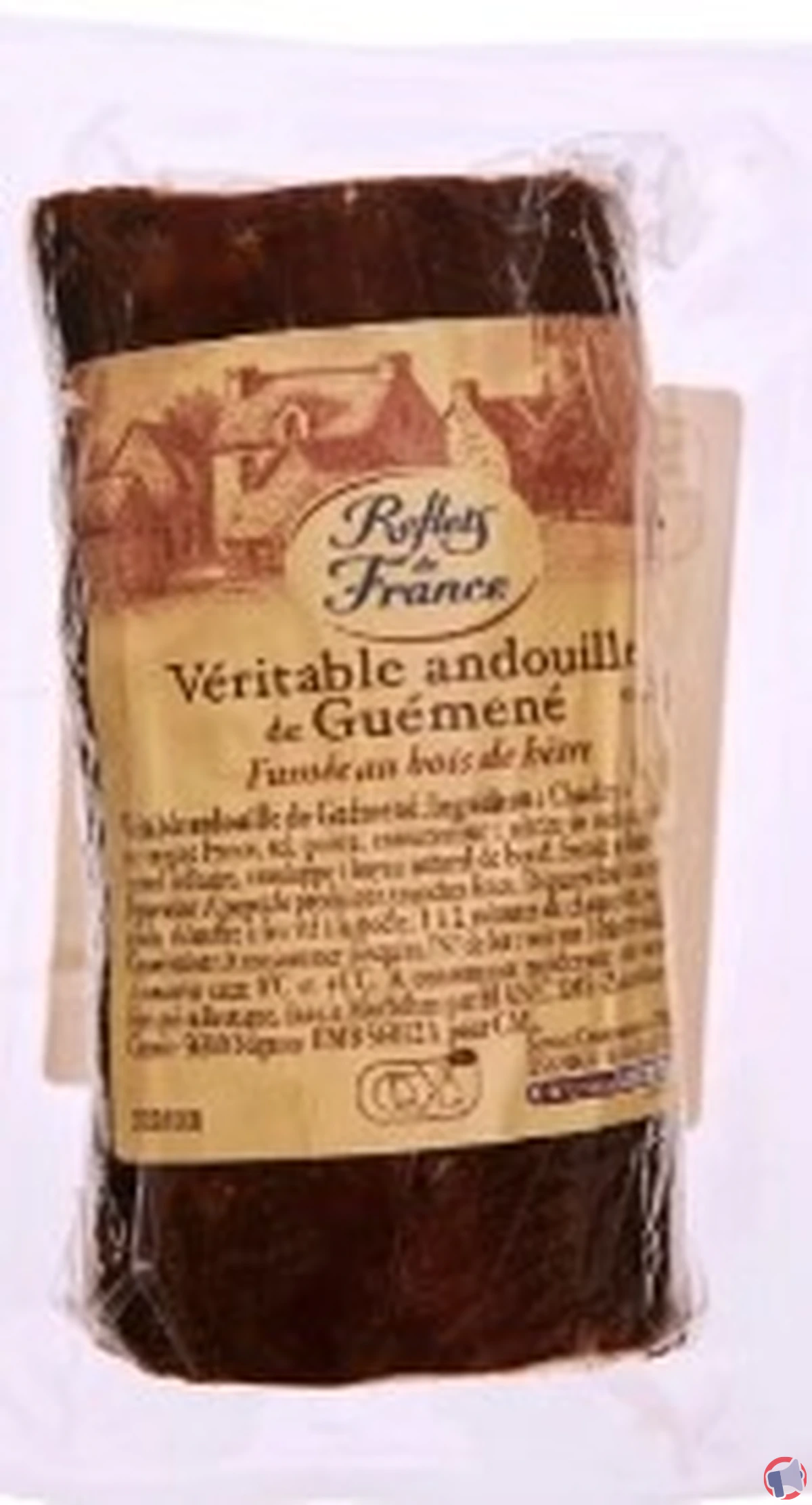 Rappel de produit : véritable andouille de Guémené de la marque Reflets de France