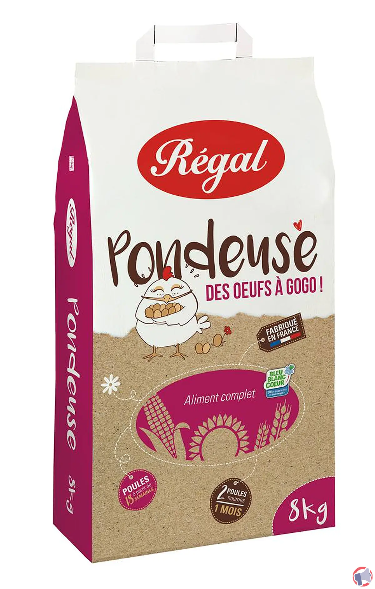 Rappel de produit : Pondeuse Regal VE en raison d'un dépassement de seuils de sécurité
