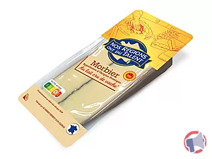Rappel produit MORBIER AOP AU LAIT CRU DE VACHE 250 G NOS REGIONS ONT DU TALENT