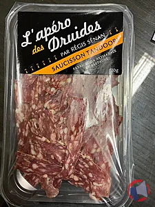 Rappel produit L'apéro des Druides - Saucisson Tandoori Régis Sénan