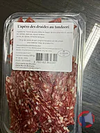 Rappel produit L'apéro des Druides - Saucisson Tandoori Régis Sénan (photo numéro 2)