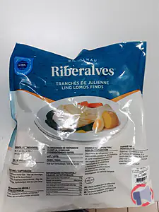Rappel produit Tranches de Julienne sachet 800g Riberalves