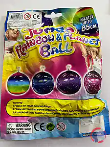 Rappel produit JUMBO RAINBOW ET PLANET BALL ROBETOY