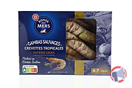 Rappel produit GAMBAS SAUVAGES - CREVETTES TROPICALES ENTIÈRES CRUES SURGELÉES - 500G RONDE DES MERS (photo numéro 1)