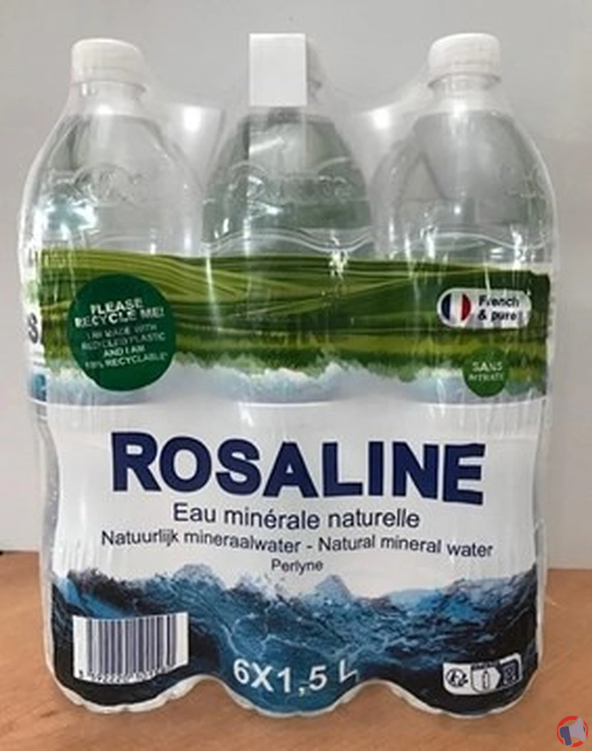 Rappel - Rosaline eau minérale naturelle