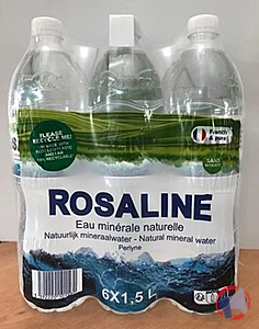 Rappel produit EAU MINERALE NATURELLE ROSALINE
