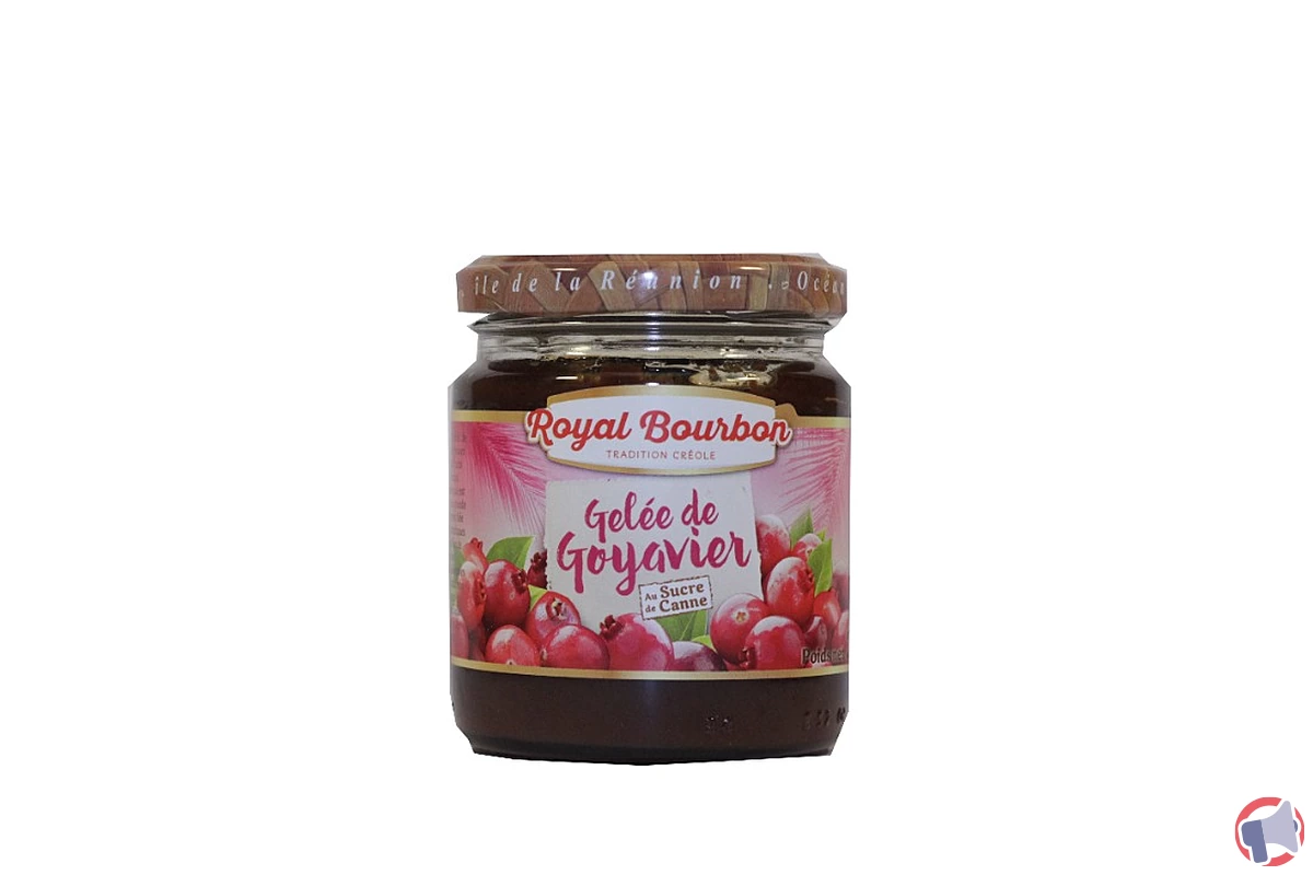 Rappel de produit : Gelée de Goyavier de la marque Royal Bourbon pour risque de présence de bris de verre
