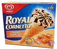 Rappel produit ROYAL CORNETTO CARAMEL BEURRE SALEE ROYAL CORNETTO (photo numéro 2)