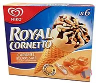 Rappel produit ROYAL CORNETTO CARAMEL BEURRE SALEE ROYAL CORNETTO (photo numéro 2)