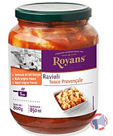 Rappel produit Ravioli au boeuf et sauce Provençale Royans (photo numéro 1)