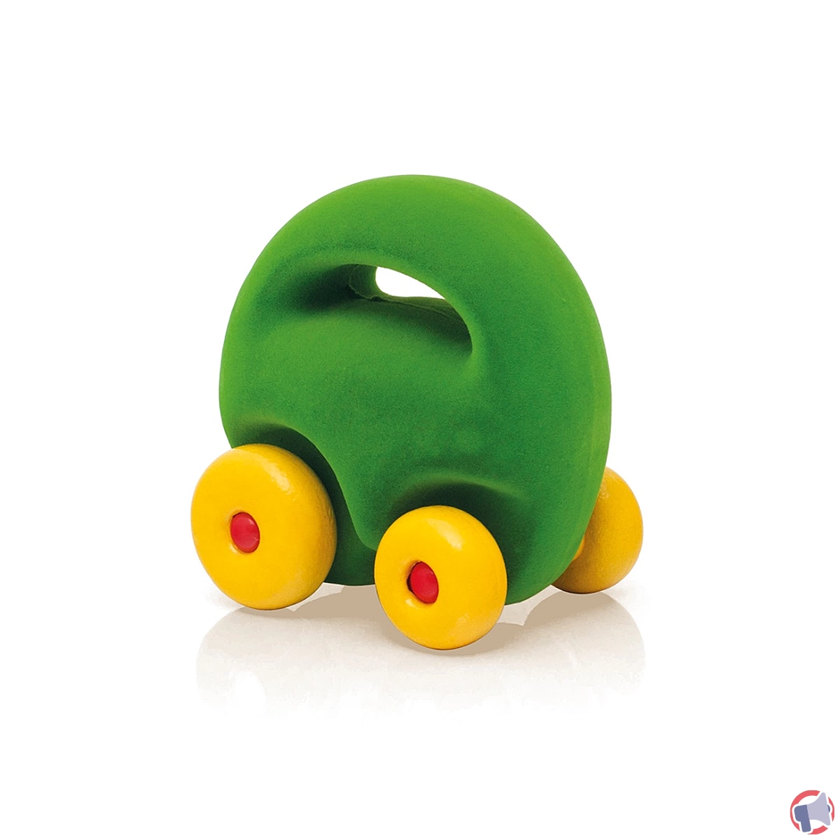 Rappel produit : Voiture mascotte verte de la marque Rubbabu pour risque d'intoxication