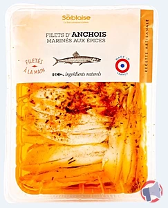 Rappel produit Anchois marinés au bouquet d'épices La Sablaise