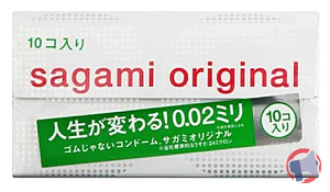 Rappel produit SAGAMI ORIGINAL 002 lot de 10 préservatifs SAGAMI
