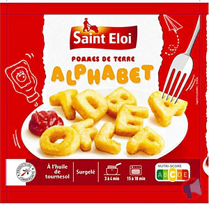Rappel produit pomme de terre Alphabet SAINT ELOI