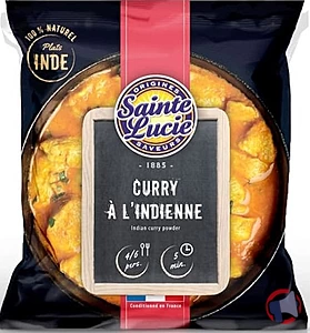 Rappel produit CURRY A L'INDIENNE SAINTE LUCIE