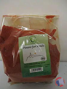 Rappel produit Piment fort moulu SAISSE ET FILS
