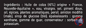 Rappel produit Sauce douce 1L SAKARI