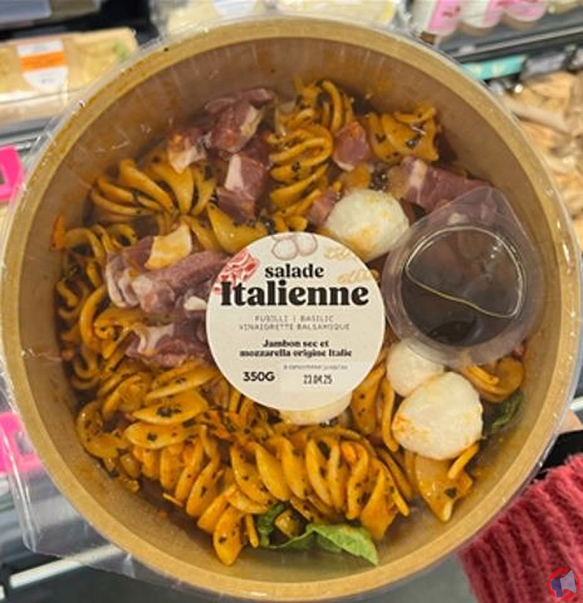 Rappel de produit : salade italienne 350 g en raison de la présence de Listeria monocytogenes