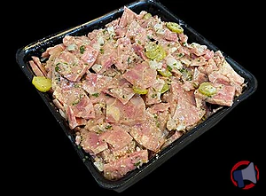 Rappel produit SALADE DE MUSEAUX VINAIGRETTE VENDU AU STAND CHARCUTERIE TRAITEUR COUPE DU MAGASIN CARREFOUR ANTIBES ENTRE LE 6 ET 7 FEVRIER 2022