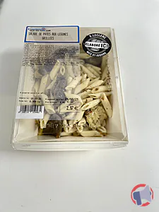 Rappel produit SALADE DE PATES AUX LEGUMES GRILLES FE