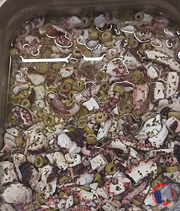 Rappel produit Salade de poulpe vendue au rayon traditionnel marée