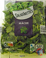 Rappel produit Saladinettes Mâche